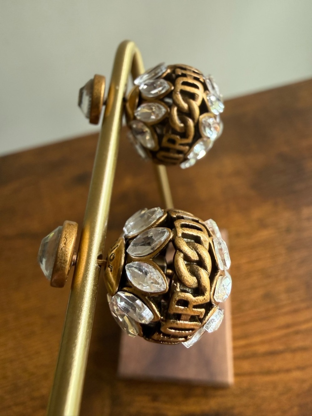 Dior Crystal Tribales Earrings - Picture 6 of 11